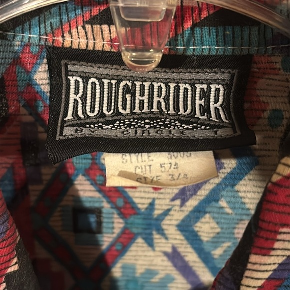 COPY - Rough rider by circle t cowgirl Aztec vintage western size 3/4 medium - Picture 7 of 16